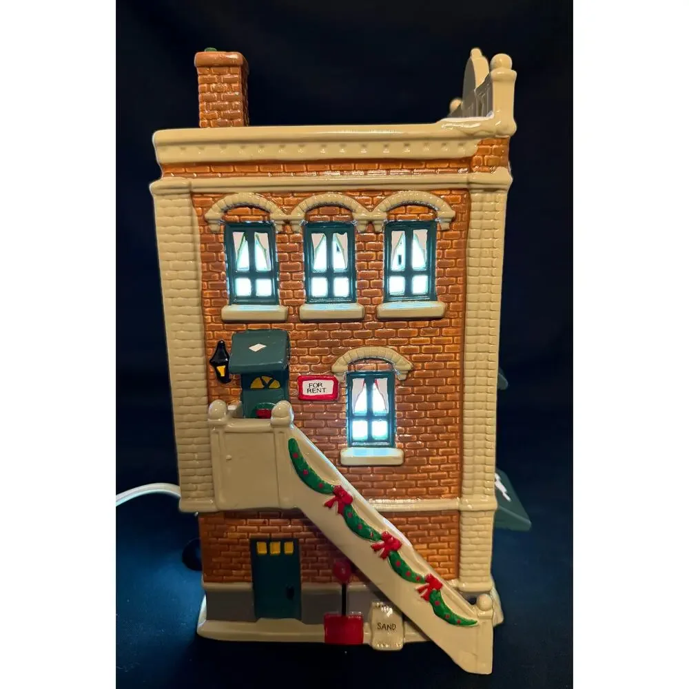 Department 56 Snow Village Mainstreet Hardware Store 5153-5 1990 Retired w/Box